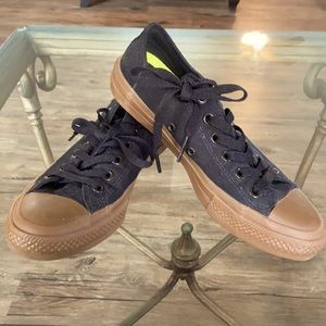 Converse Black Chuck Taylor Low with Lunarlon